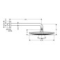Hansgrohe Raindance Select S - Douche de tête 300, 2 jets, bras de douche 390 mm, chrome 27378000 Hansgrohe Raindance Select S - Douche de tête 300, 2 jets, bras de douche 390 mm, chrome 27378000