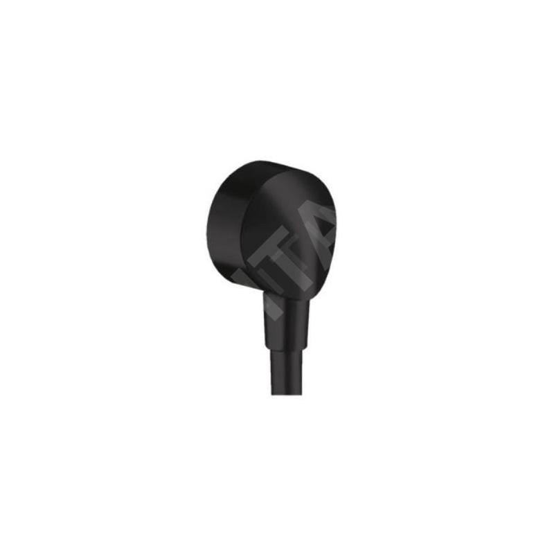 Hansgrohe Fixfit - Raccord de flexible E sans soupape de retenue, noir mat 27454670