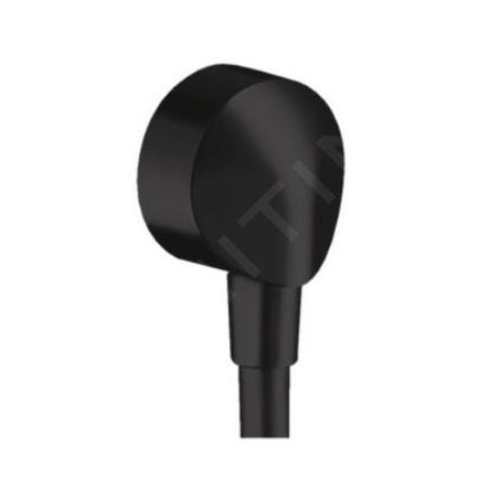 Hansgrohe Fixfit - Raccord de flexible E sans soupape de retenue, noir mat 27454670
