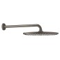 Grohe Rainshower Cosmopolitan - Douche de tête 310 avec bras de douche de 380 mm, 1 jet, graphite foncé brossé 26066AL0 Grohe Rainshower Cosmopolitan - Douche de tête 310 avec bras de douche de 380 mm, 1 jet, graphite foncé brossé 26066AL0