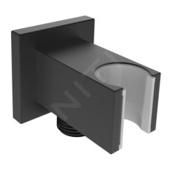 kielle Accessoires - Berceau mural avec support, noir mat 20901014