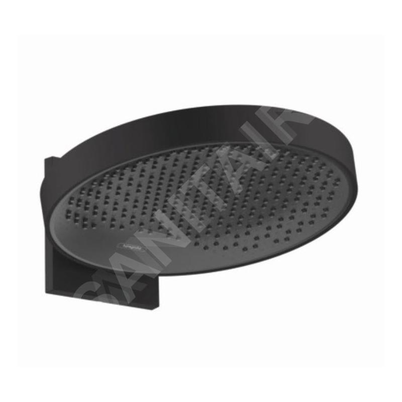 Hansgrohe Rainfinity - Douche de tête 360 avec raccord mural, 1jet, noir mat 26230670