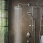 Hansgrohe Raindance S - Douche de tête PowderRain 240,avec bras, chrome 27607000