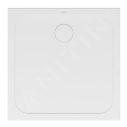 Villeroy & Boch Lifetime Plus - Receveur de douche, 800x800 mm, Anti-slip, blanc alpin 6223B301