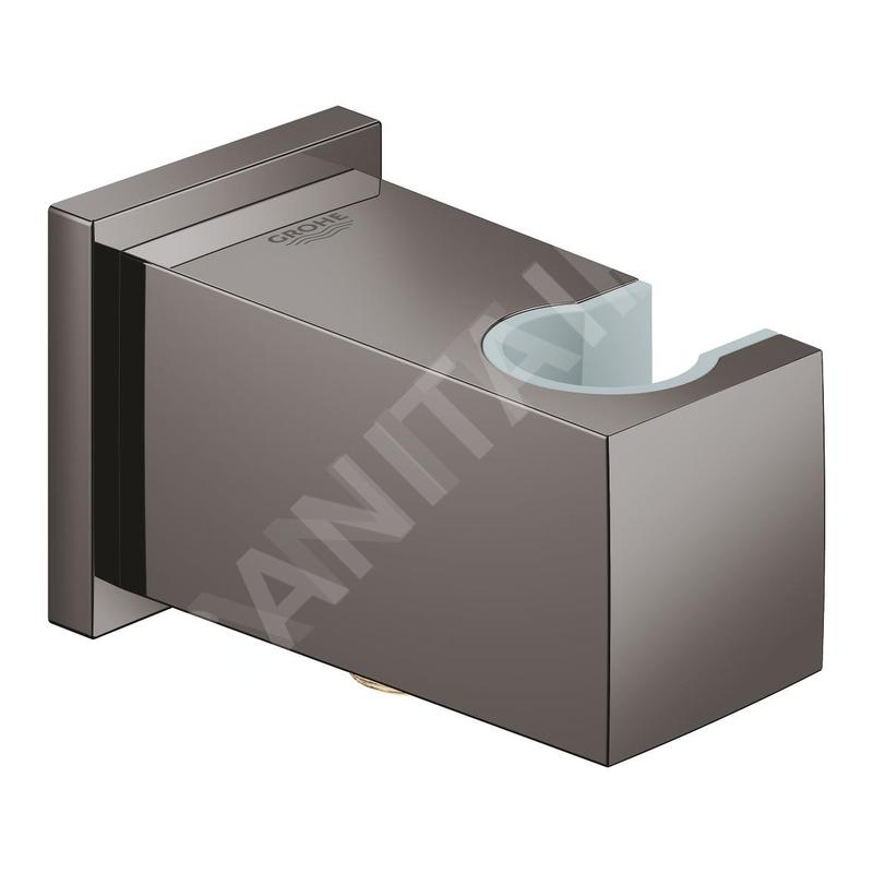 Grohe Euphoria Cube - Coude mural avec support, Hard Graphite 26370A00