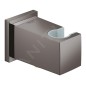 Grohe Euphoria Cube - Coude mural avec support, Hard Graphite 26370A00