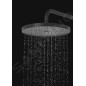 kielle Oudee - Douche de tête 260, 1 jet, bras de douche 350 mm, noir mat 20102SE4