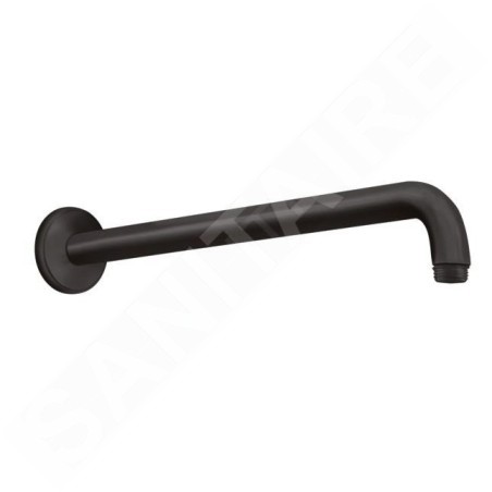Hansgrohe Aktiva - Bras de douche 389 mm, noir mat 27413670