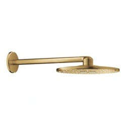 Grohe Rainshower SmartActive - Douche de tête 310, bras de douche 430 mm, 2 jets, Cool Sunrise brossé 26475GN0