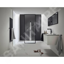 Hansgrohe Pulsify S - Pommeau de douche 105, 1 jet, EcoSmart, chrome 24132000