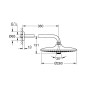 Grohe Euphoria SmartControl - Douche de tête 260, 3 jets, bras de douche 380 mm, chrome 26458000 Grohe Euphoria SmartControl - Douche de tête 260, 3 jets, bras de douche 380 mm, chrome 26458000
