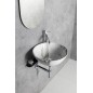 Sapho Dalma - Vasque, diamètre 420 mm, sans trop-plein, sans trou pour robinetterie, carrara MM117 Sapho Dalma - Vasque, diamètre 420 mm, sans trop-plein, sans trou pour robinetterie, carrara MM117