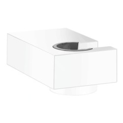 Hansgrohe Supports - Support mural de douchette Porter E, blanc mat 28387700