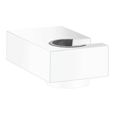 Hansgrohe Supports - Support mural de douchette Porter E, blanc mat 28387700