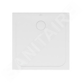 Villeroy & Boch Lifetime Plus - Receveur de douche, 1000x1000 mm, Anti-slip, blanc alpin 6223J501