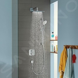 Hansgrohe Croma - Douche de tête E 280, 1jet, EcoSmart, chrome 26258000