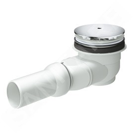 Grohe Garnitures de vidage - Garniture de vidage pour receveurs de douche, sortie horizontale, chrome 49534000