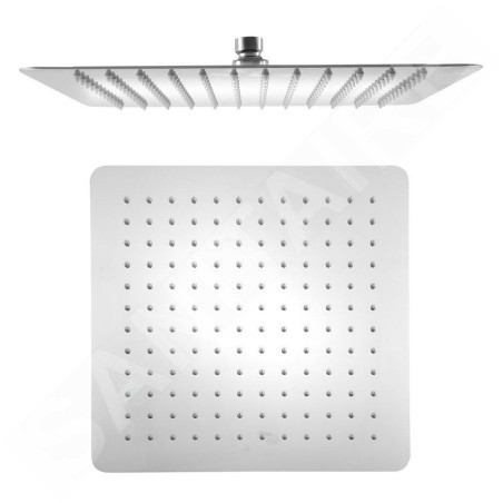 Sapho Slim - Douche de tête Slim, 300x300 mm, inox poli MS563
