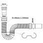 Bruckner Accessoires - Siphon de lavabo Flexy 1 1/4, bonde 40 mm, blanc 151.123.0 Bruckner Accessoires - Siphon de lavabo Flexy 1 1/4, bonde 40 mm, blanc 151.123.0