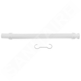 Bruckner Accessoires - Siphon de lavabo Flexy 1 1/4, bonde 40 mm, blanc 151.123.0
