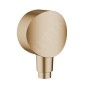 Hansgrohe Fixfit - Coude de raccordement S avec clapet anti-retour, bronze brossé 26453140