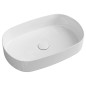 Sapho Infinity - Lavabo à poser, 550x360 mm, sans trop-plein, blanc mat 10NF65055-2L Sapho Infinity - Lavabo à poser, 550x360 mm, sans trop-plein, blanc mat 10NF65055-2L