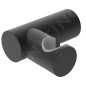 kielle Accessoires - Support mural de douchette, noir mat 20901024