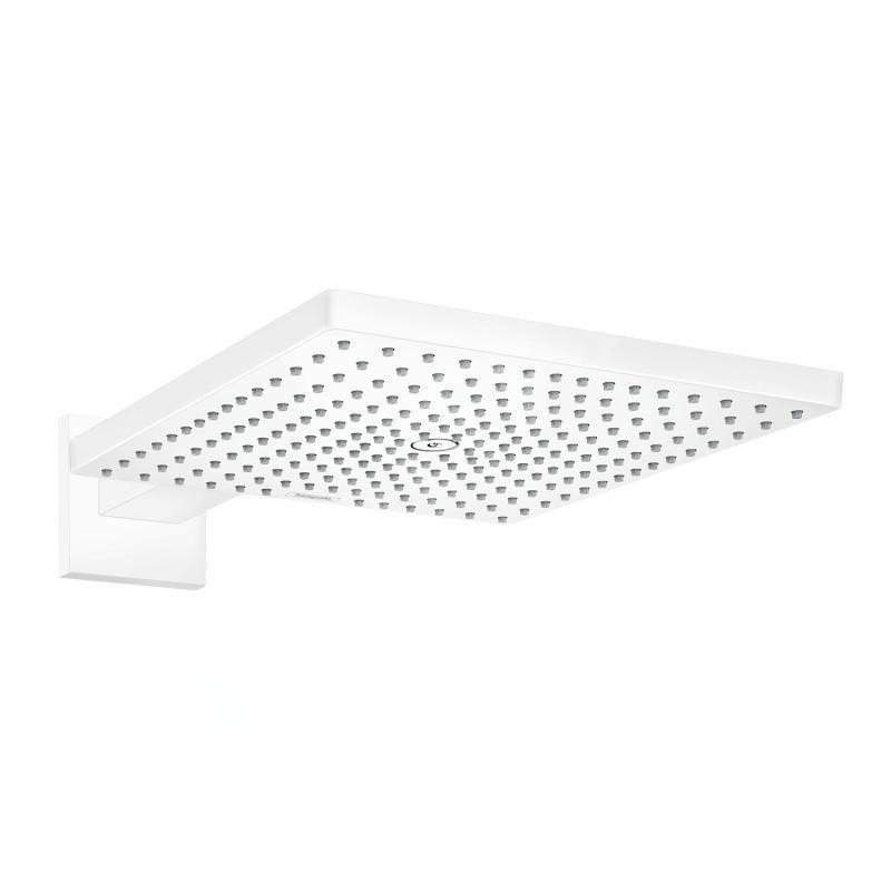 Hansgrohe Raindance E - Douche de tête E 300 avec bras de douche, blanc mat 26238700