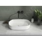 Sapho Infinity - Lavabo à poser, 550x360 mm, sans trop-plein, blanc mat 10NF65055-2L Sapho Infinity - Lavabo à poser, 550x360 mm, sans trop-plein, blanc mat 10NF65055-2L