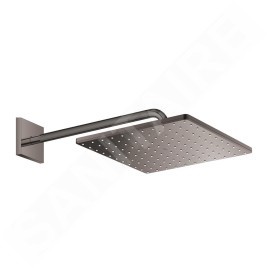 Grohe Rainshower - Douche de tête 310, Mono Cube 9,5 l/min, 1 jet, bras de douche 42 mm, Hard Graphite 26564A00