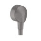 Hansgrohe Fixfit - Raccord du flexible E sans clapet anti-retour, chrome noir brossé 27454340