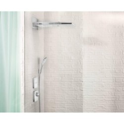 Hansgrohe Rainmaker Select - Douche de tête 580, 3 jets, blanc/chrome 24001400