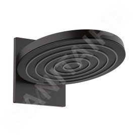 Hansgrohe Pulsify S - Douche de tête 260 avec raccordement, 2 jets, noir mat 24150670