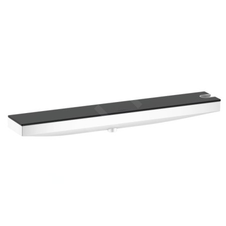 Hansgrohe Rainfinity - Support de douchette Porter 500 avec étagère R, blanc mat 26858700