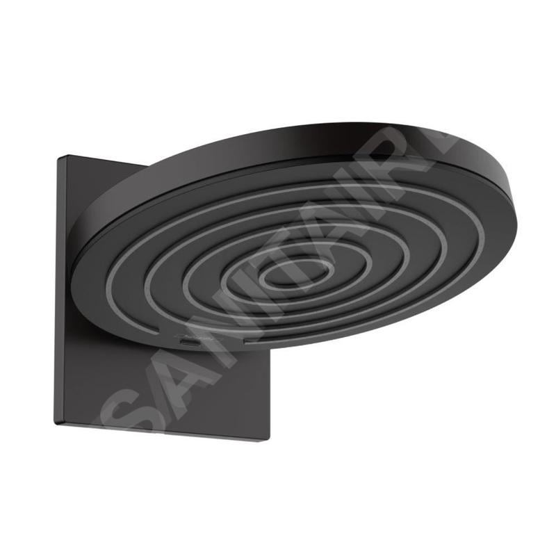 Hansgrohe Pulsify S - Douche de tête 260 avec raccordement, 2 jets, EcoSmart, noir mat 24151670
