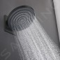 Hansgrohe Pulsify S - Douche de tête 260 avec raccordement, 2 jets, EcoSmart, noir mat 24151670