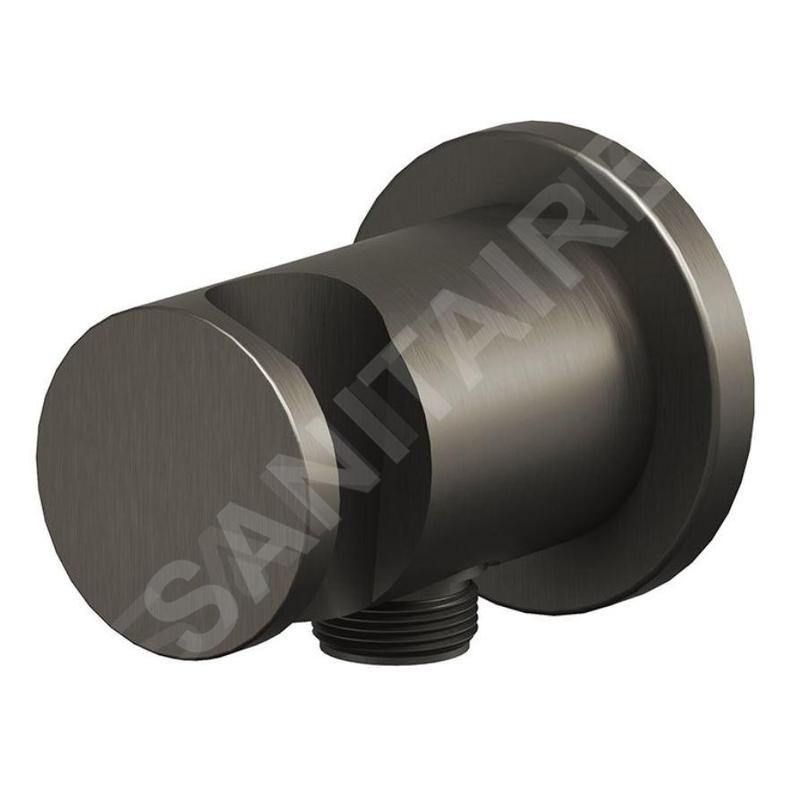 Ravak Chrome - Montant mural avec support, graphite brossé X07P696