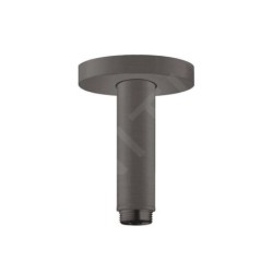 Hansgrohe Accessoires - Bras de douche S 100 mm, noir chromé brossé 27393340