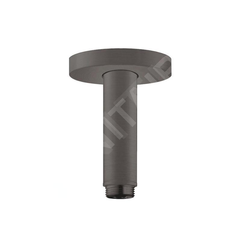 Hansgrohe Accessoires - Bras de douche S 100 mm, noir chromé brossé 27393340