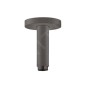 Hansgrohe Accessoires - Bras de douche S 100 mm, noir chromé brossé 27393340