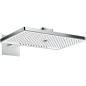 Hansgrohe Rainmaker Select - Douche de tête 460, 3 jets EcoSmart 9l/min, bras de douche 460 mm, blanc/chrome 24017400 Hansgrohe Rainmaker Select - Douche de tête 460, 3 jets EcoSmart 9l/min, bras de douche 460 mm, blanc/chrome 24017400