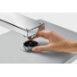 Hansgrohe Rainmaker Select - Douche de tête 460, 3 jets EcoSmart 9l/min, bras de douche 460 mm, blanc/chrome 24017400 Hansgrohe Rainmaker Select - Douche de tête 460, 3 jets EcoSmart 9l/min, bras de douche 460 mm, blanc/chrome 24017400