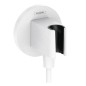 Hansgrohe Fixfit - Coude de raccordement avec support, blanc mat 26888700