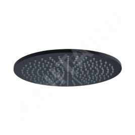 Paffoni Stick - Tête de douche, diamètre 225 mm, noir mat ZSOF074NO