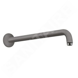 Hansgrohe Aktiva - Bras de douche 389 mm, chrome noir brossé 27413340