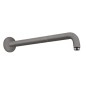 Hansgrohe Aktiva - Bras de douche 389 mm, chrome noir brossé 27413340