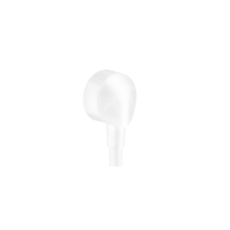 Hansgrohe Fixfit - Raccord du flexible E sans clapet anti-retour, blanc mat 27454700