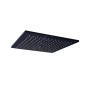Paffoni Level - Tête de douche Syncro King, 300x300 mm, noir mat ZSOF078NO