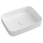 Sapho Isvea - Vasque à poser, 36x50 cm, sans trop-plein, blanc mat 10NF65050-2L Sapho Isvea - Vasque à poser, 36x50 cm, sans trop-plein, blanc mat 10NF65050-2L