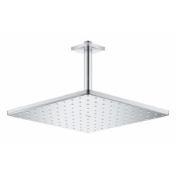 Grohe Rainshower - Douche de tête 310 Mono Cube 9,5 l/min, 1 jet, bras de douche de plafond 142 mm, chrome 26566000
